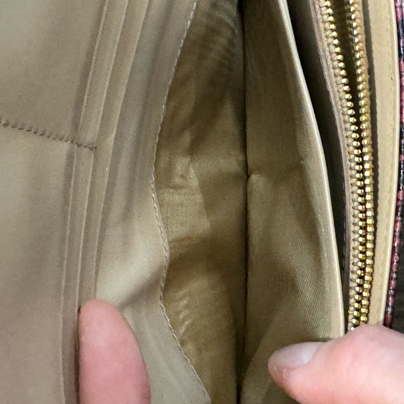 AUTHENTIC RARE Prada Python Matinee Micro Continental bi-fold Wallet and chain - Picture 7 of 16